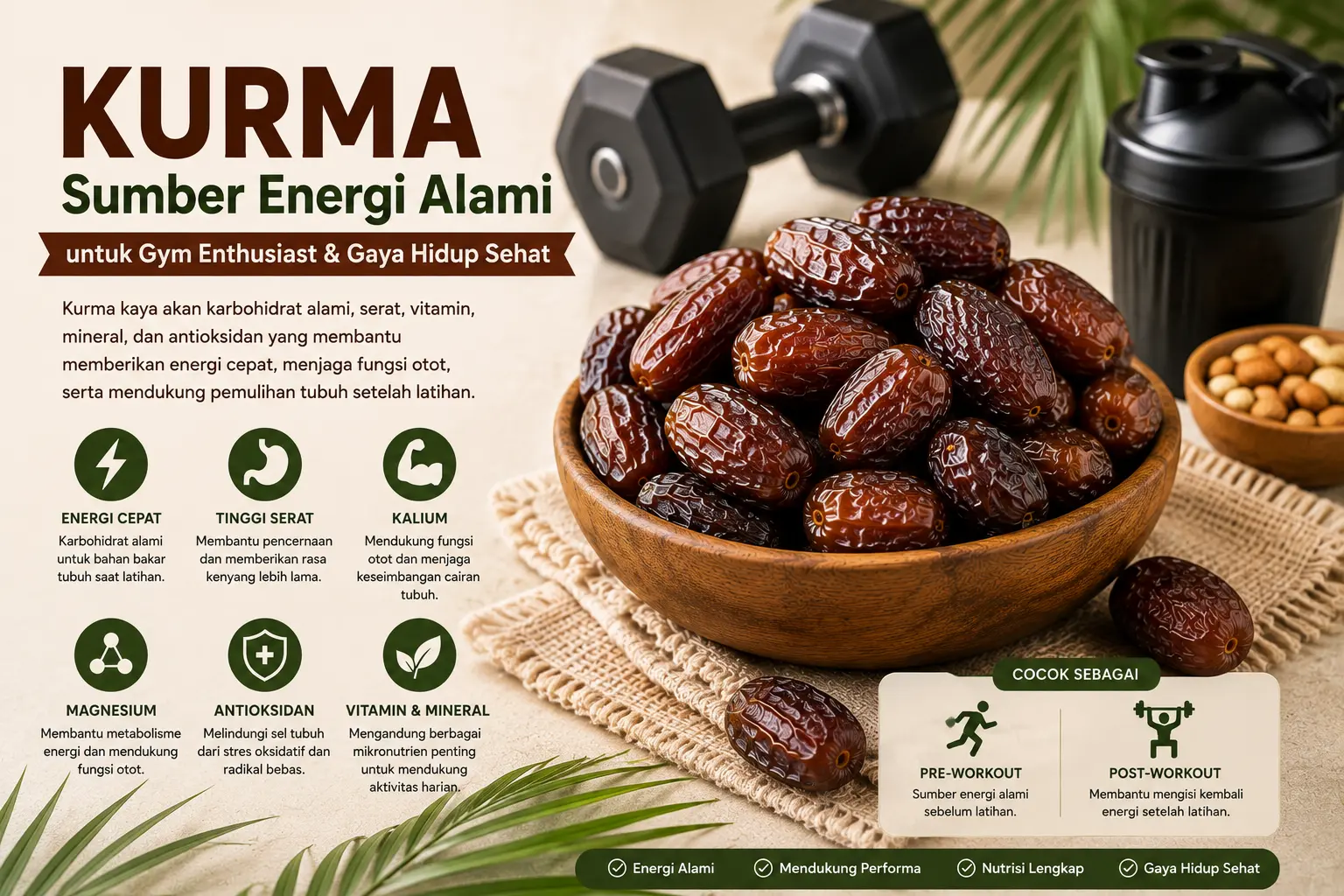 Kurma untuk Diet, Benarkah Bisa Membantu Menjaga Berat Badan?